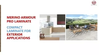 Armour Pro Compact Laminate | Exterior Laminates | Merino Laminates