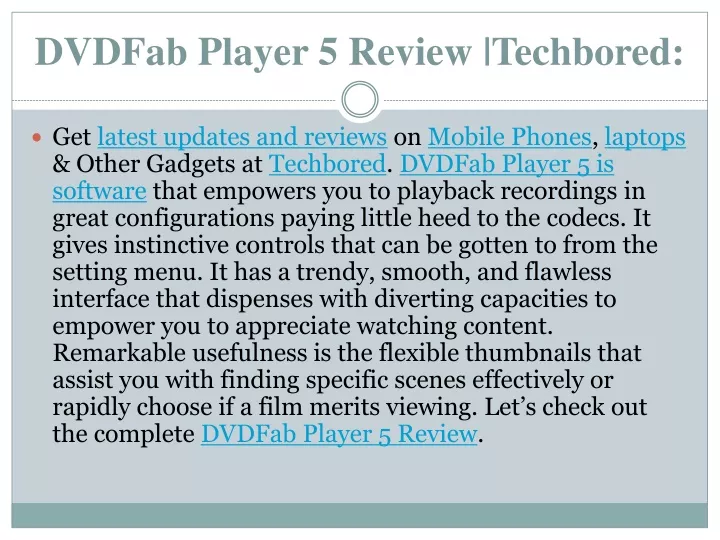 dvdfab player 5 review techbored