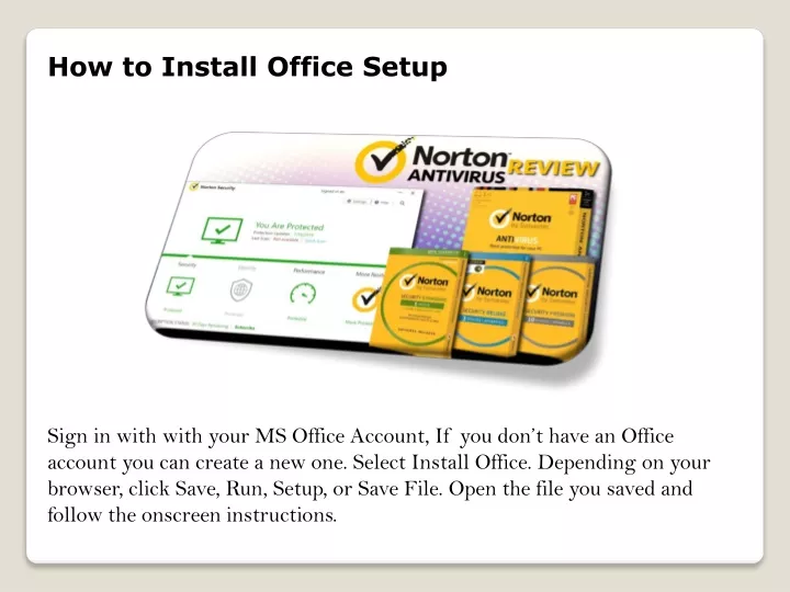 how to install office setup