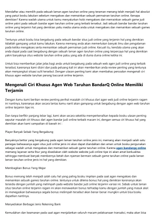 Mendaftar Dengan Website Taruhan Perang Baccarat Online Mempunyai Terpopuler