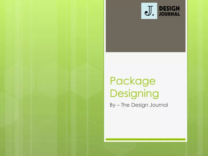 package designing