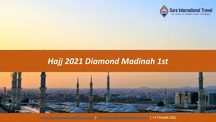 hajj 2021 diamond madinah 1st