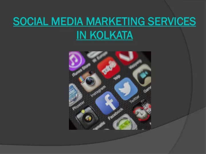 social media marketing services in k olkata