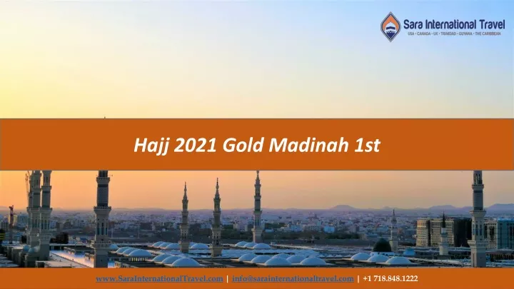 hajj 2021 gold madinah 1st