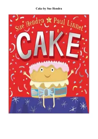 Download\Read Cake Books full online