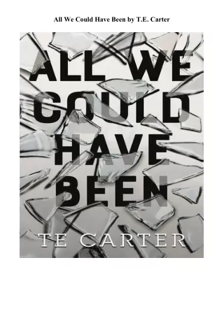 Read\Download All We Could Have Been Books Full Page