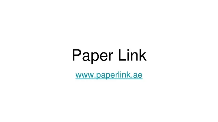 paper link
