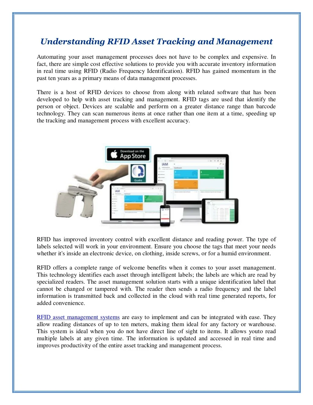 PPT - Understanding RFID Asset Tracking and Management PowerPoint ...
