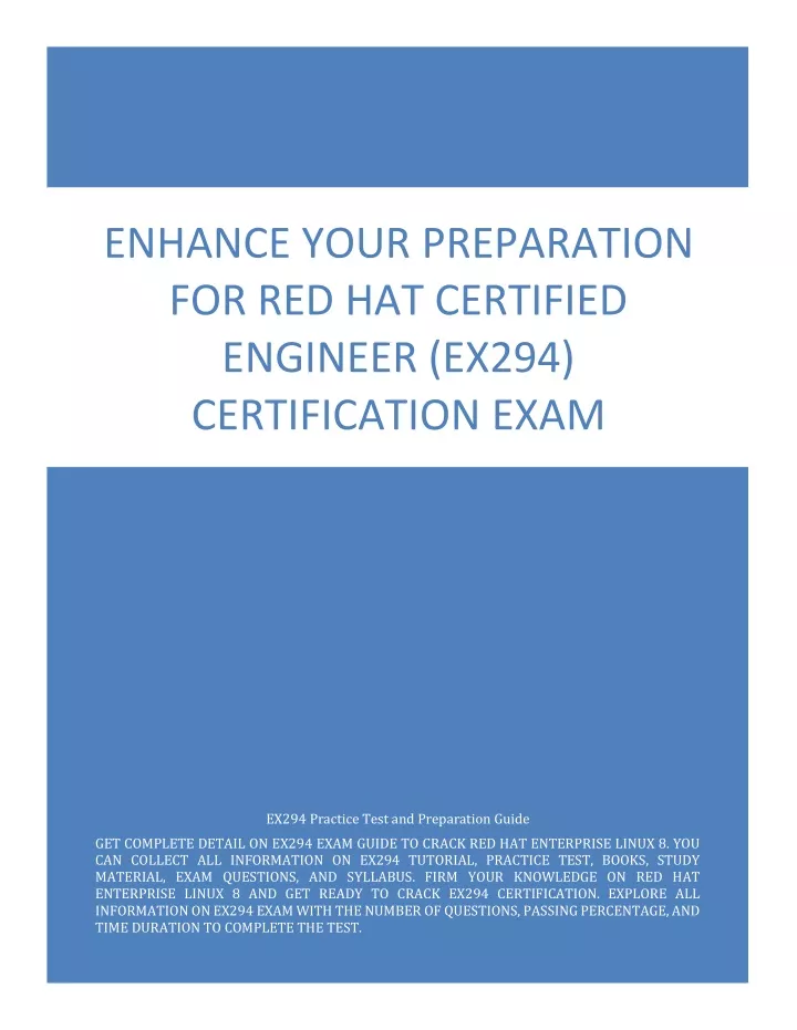 enhance your preparation for red hat certified
