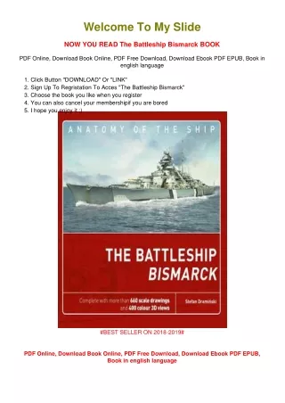 [PDF DOWNLOAD] The Battleship Bismarck Stefan Draminski