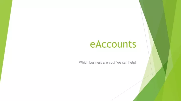 eaccounts