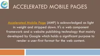 accelerated mobile pages