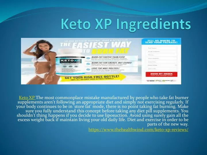 keto xp the most commonplace mistake manufactured