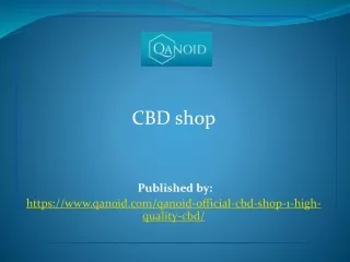 CBD shop
