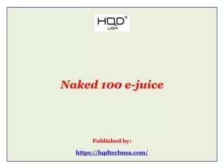 Naked 100 e-juice