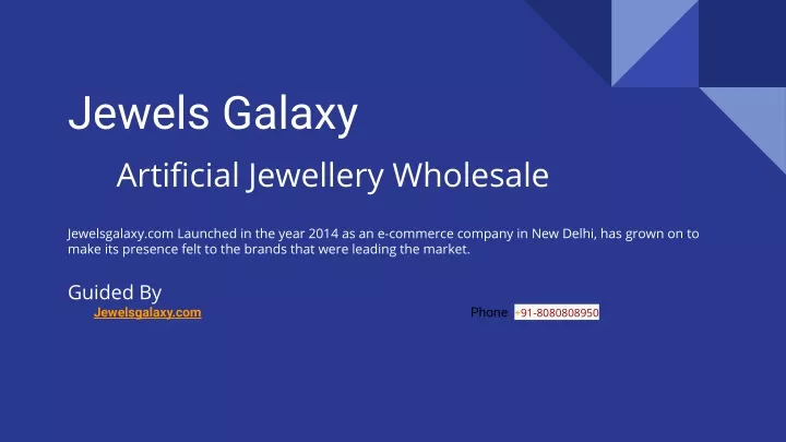 jewels galaxy artificial jewellery wholesale