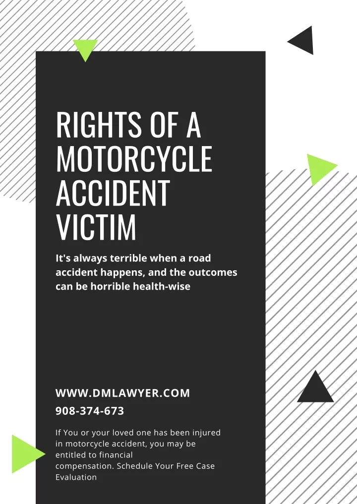 rights of a motorcycle accident victim