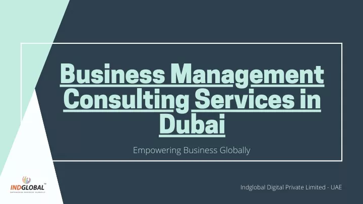 business management consulting services in dubai