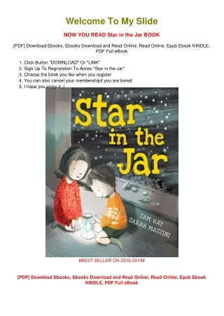 [PDF DOWNLOAD] Star in the Jar Sam Hay