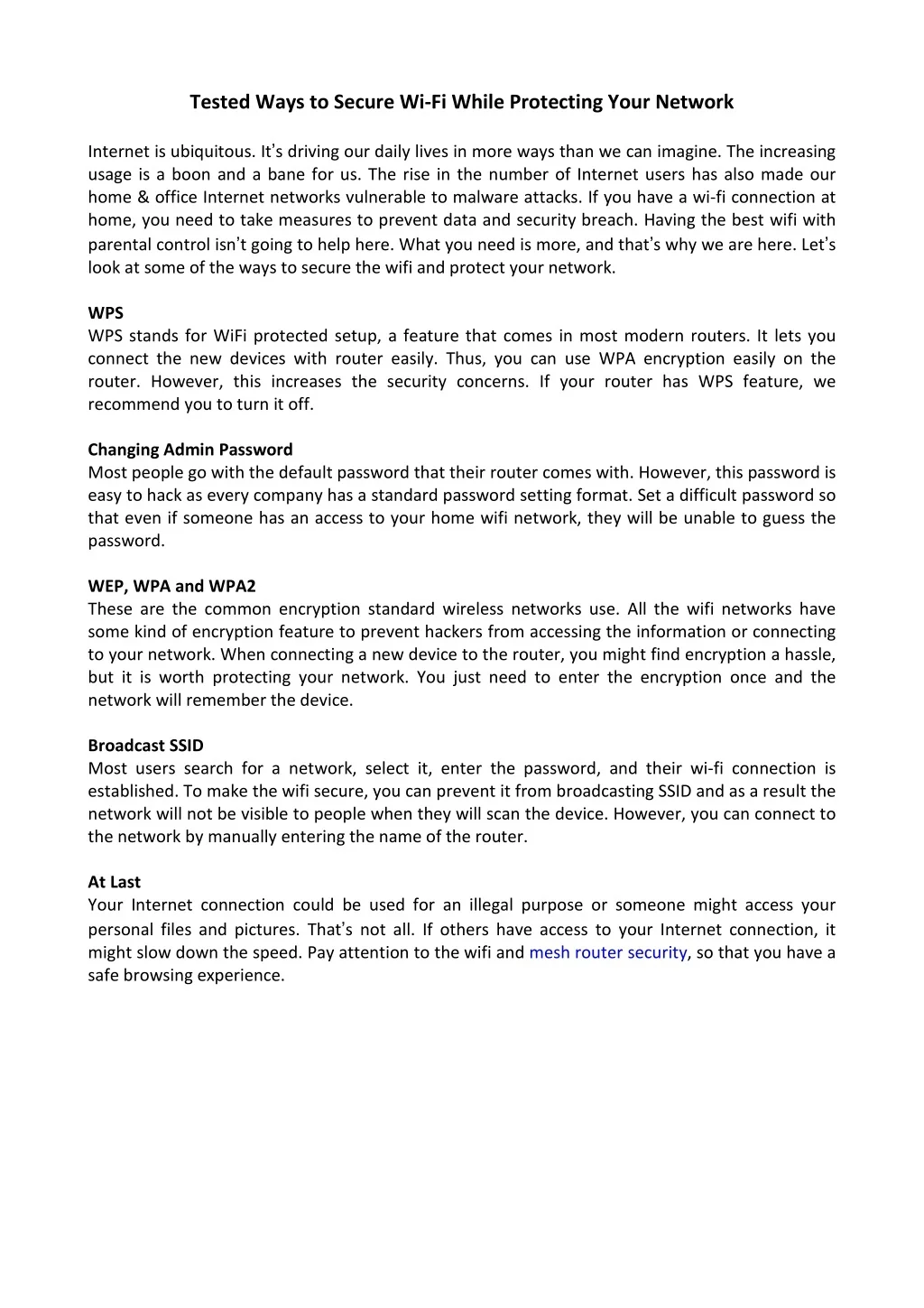 PPT - Tested Ways to Secure Wi-Fi While Protecting Your Network ...