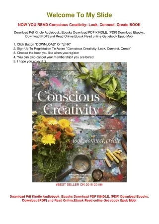 [PDF DOWNLOAD] Conscious Creativity: Look, Connect, Create Philippa Stanton