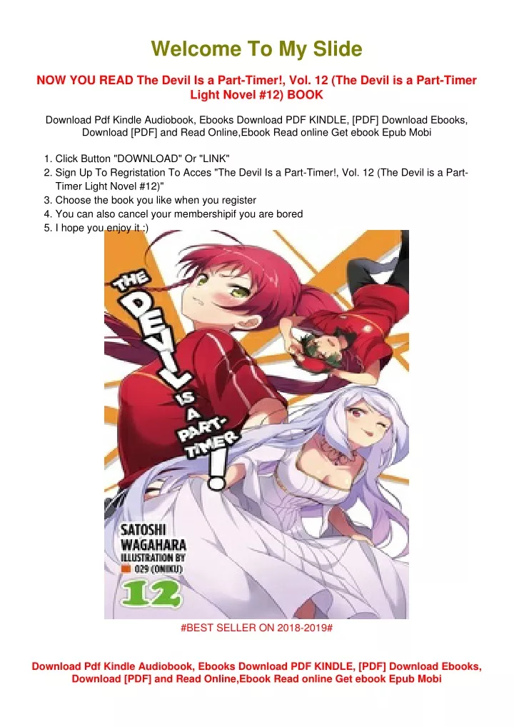 The Devil Is a Part-Timer!, Vol. 9 (light novel) eBook by Satoshi Wagahara  - EPUB Book