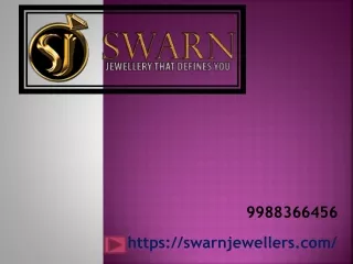 Jewellery Showrooms in Chandigarh