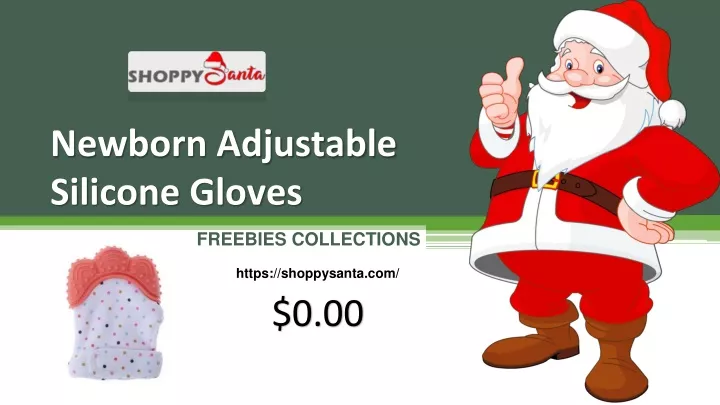 newborn adjustable silicone gloves