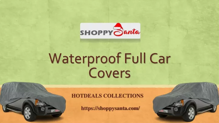 waterproof full car covers