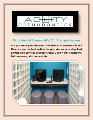 orthodontist summerville sc acuityortho com