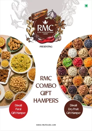 Diwali Faral Gift Hamper, Dry Fruit Gift Hamper for Corporate Gifting - RMC Foods