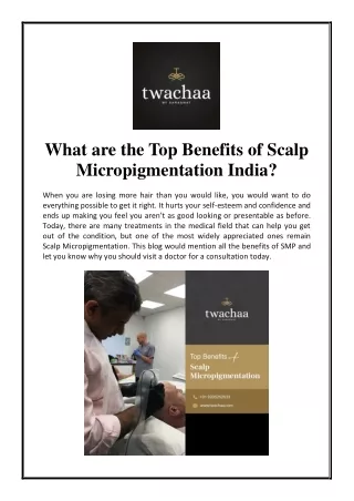 what are the top benefits of scalp