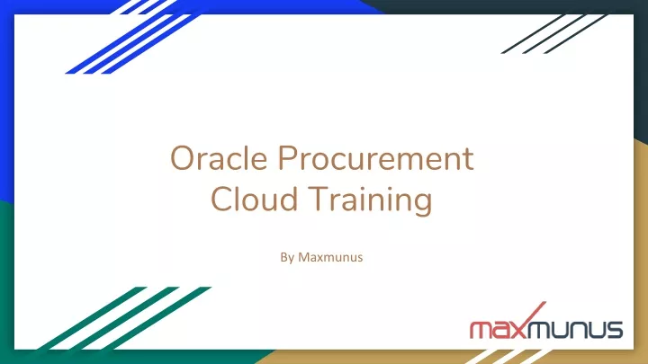 oracle procurement cloud training