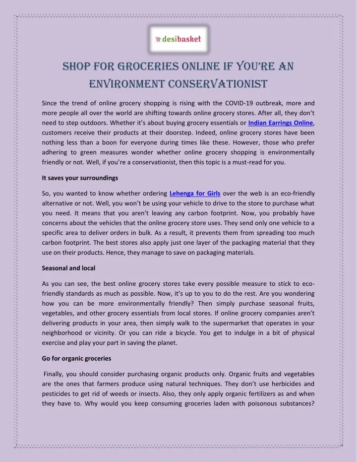 shop for groceries online