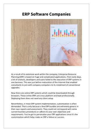 erp software companies