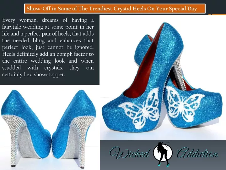 show off in some of the trendiest crystal heels