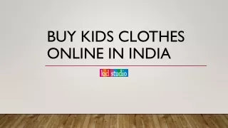 buy kids clothes online in india
