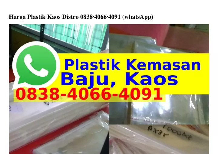 harga plastik kaos distro 0838 4066 4091 whatsapp