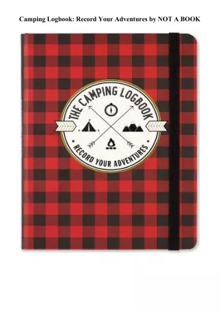 Download\Read Camping Logbook: Record Your Adventures Books Full Page