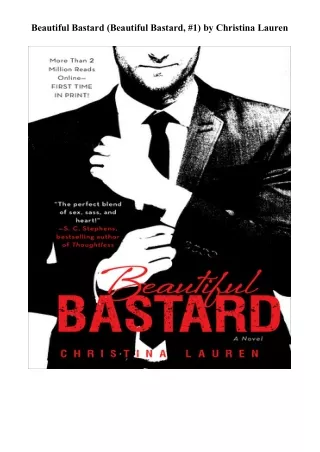 Read\Download Beautiful Bastard (Beautiful Bastard, #1) Books Full Versions