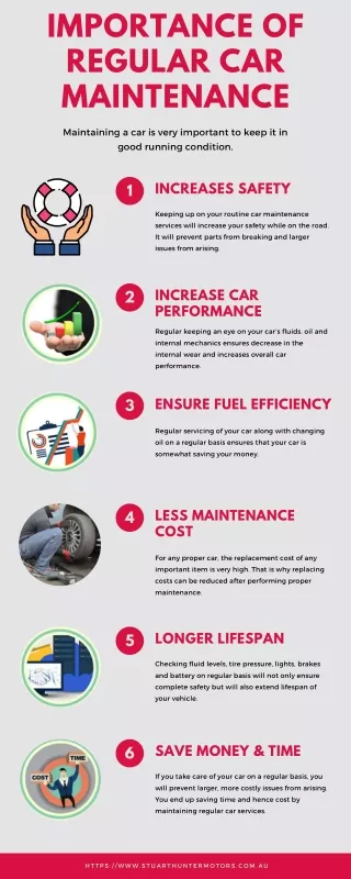 Importance of Regular Car Maintenance - Infographic