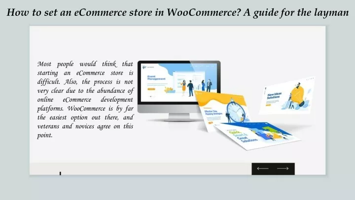 how to set an ecommerce store in woocommerce