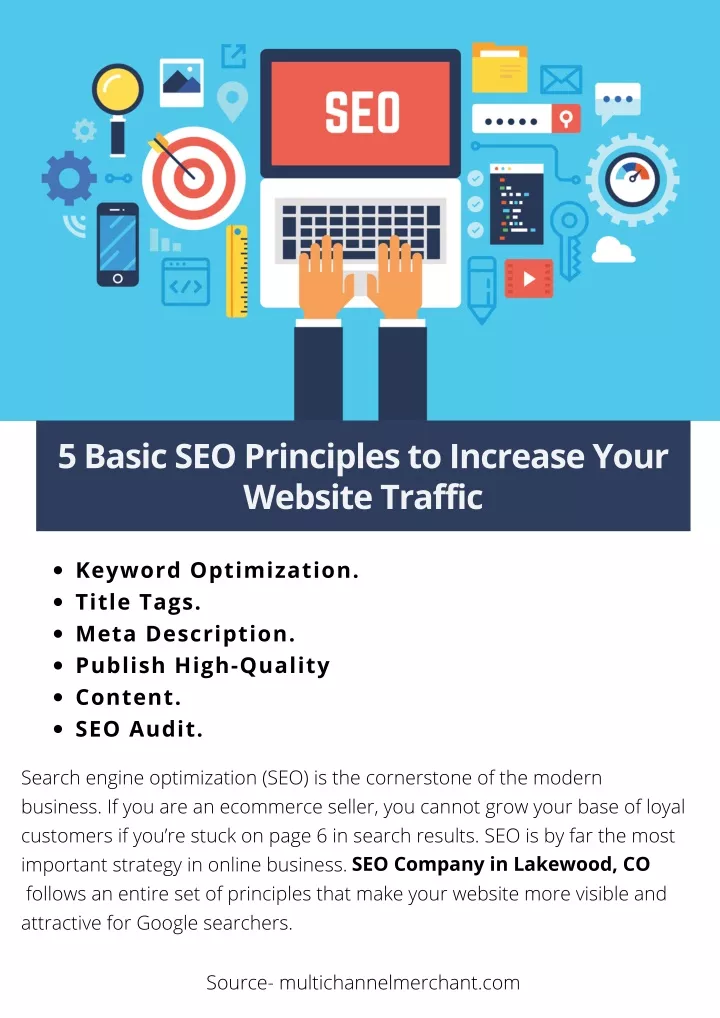 5 basic seo principles to increase your website