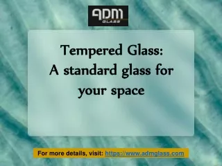 Buy Tempered Glass with standard varieties