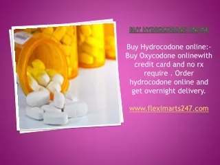 Buy Hydrocodone online