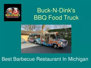 Best Barbecue Restaurant In Michigan - Buckndinks