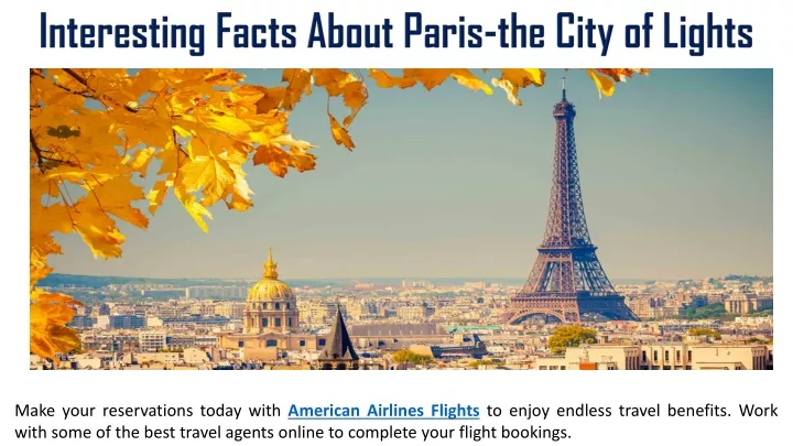 interesting facts about paris the city of lights