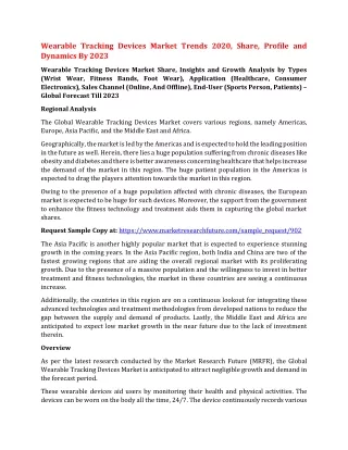 wearable tracking devices market trends 2020