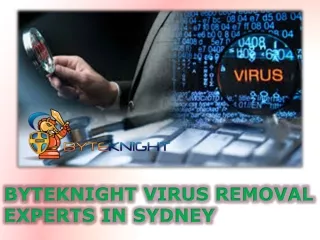 BYTEKNIGHT VIRUS REMOVAL EXPERTS IN SYDNEY