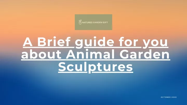 a brief guide for you about animal garden